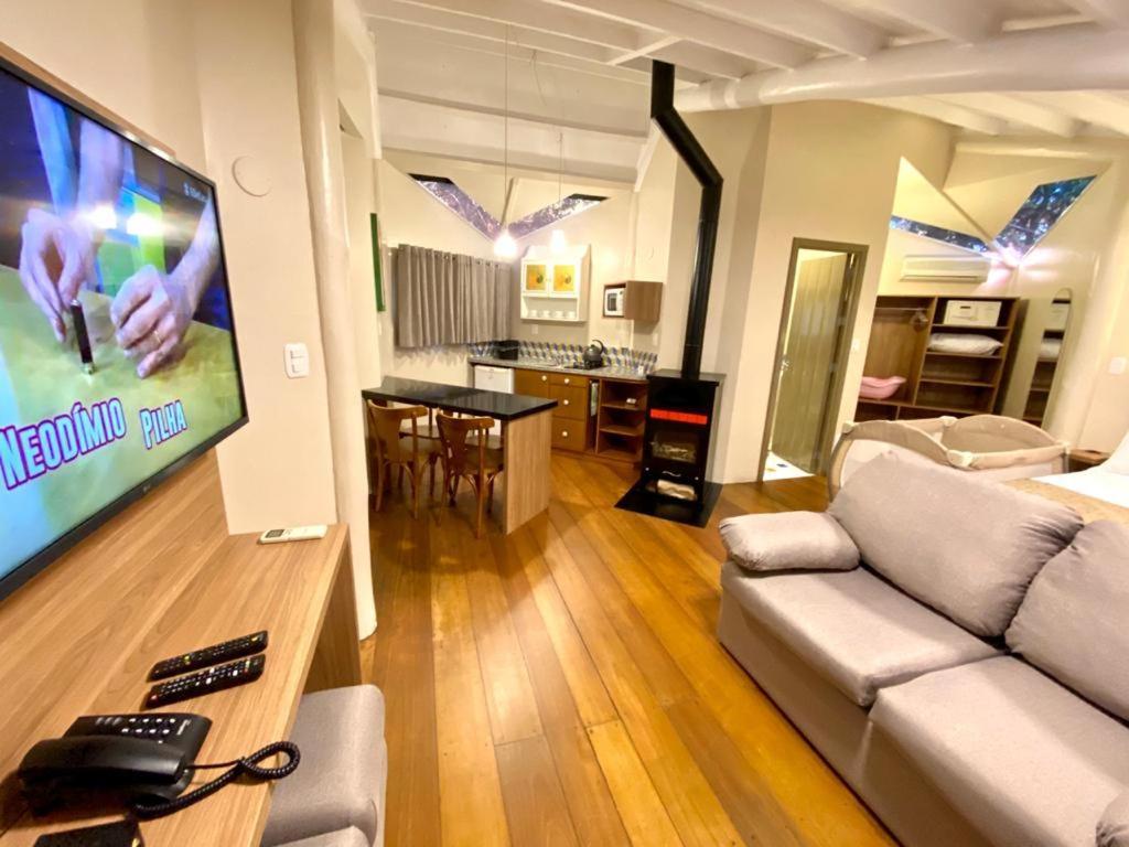 Villa Flor Ecoresort Nova Petropolis Bagian luar foto