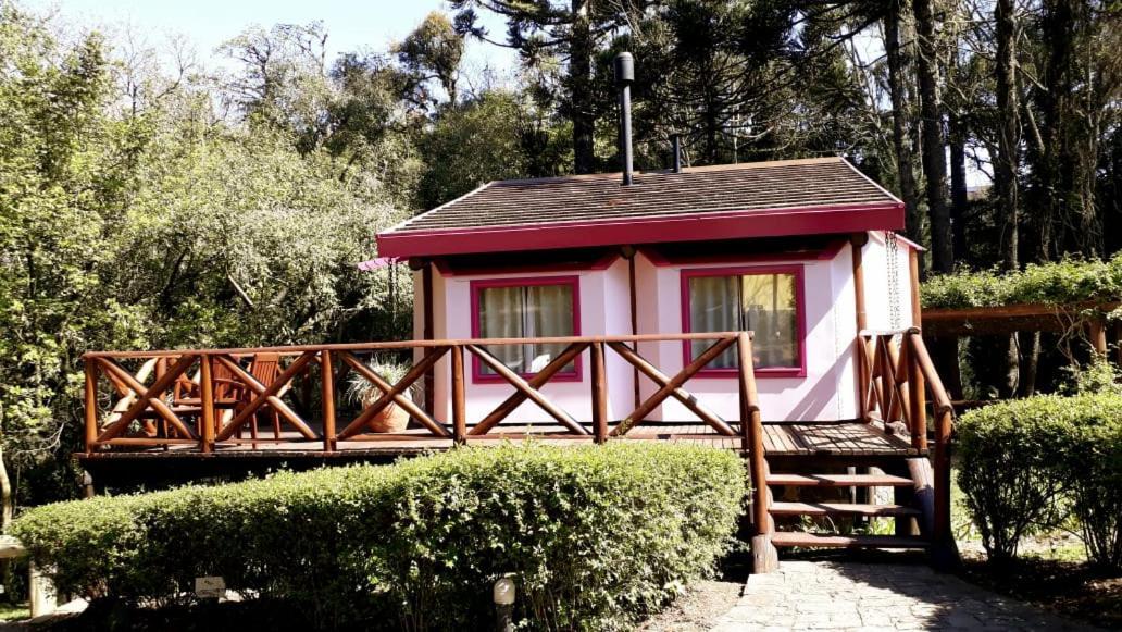 Villa Flor Ecoresort Nova Petropolis Bagian luar foto