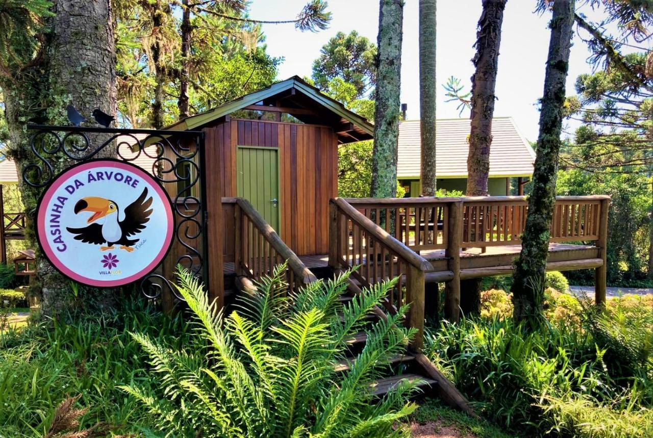 Villa Flor Ecoresort Nova Petropolis Bagian luar foto